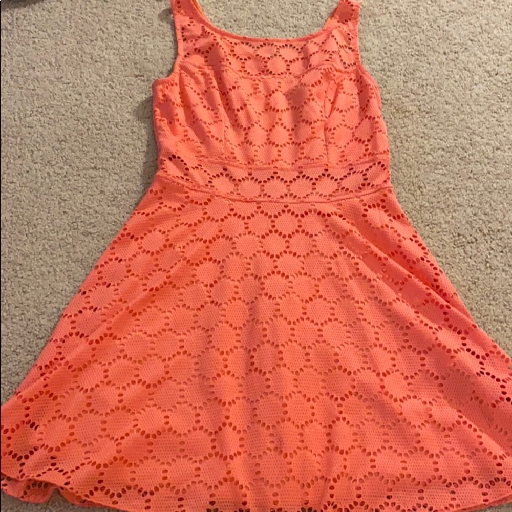 Salmon dress